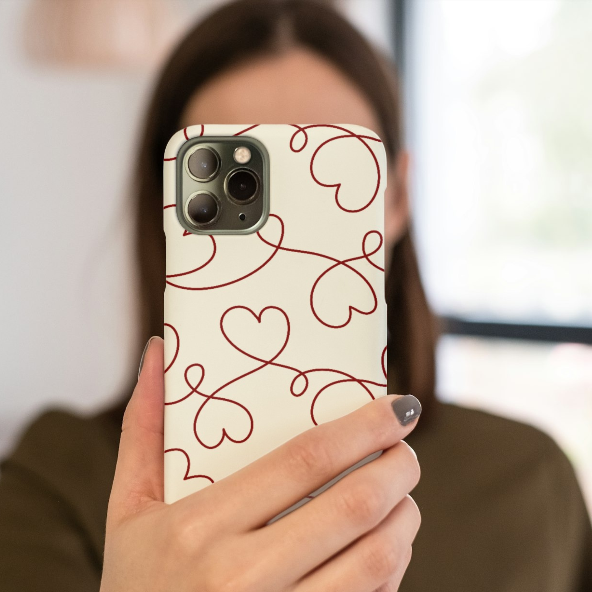 Cozy Love Nest iPhone Case